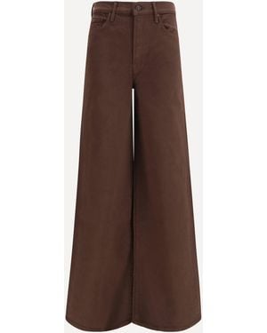 Mother The Undercover Sneak Jeans - Brown