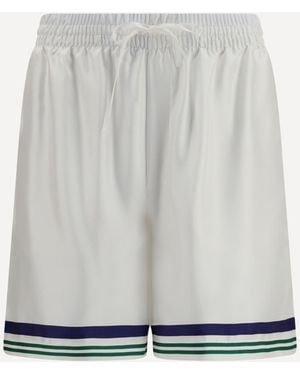 CASABLANCA Hotel Crest Shorts - Grey