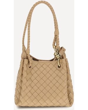 Bottega Veneta Borsa A Spalla Parachute Piccola - Neutro
