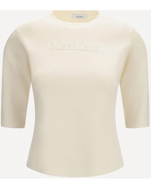 Max Mara Pure Mxpaustero T-Shirt - White
