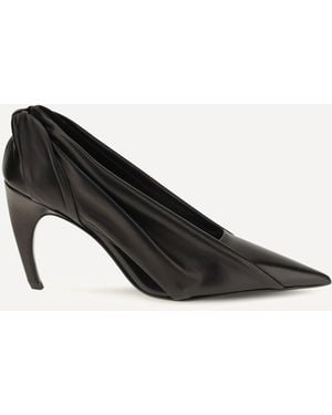 KHAITE Eve Leather Pumps - Black