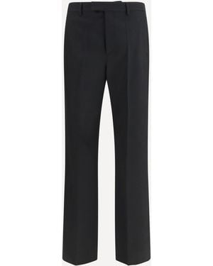 Valentino Wool Tailored Trousers - Black