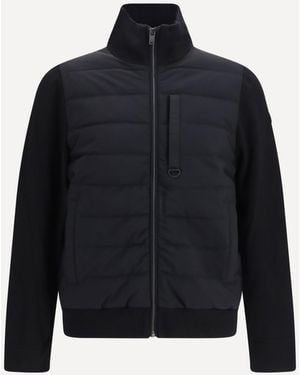 Moose Knuckles Kamet Jacket With High Collar - Blue