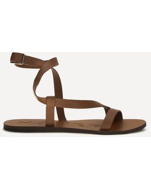 Manebí Canyon Leather Sandals - Natural