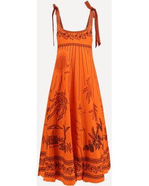 ALÉMAIS Boathouse Ballet Dress - Orange