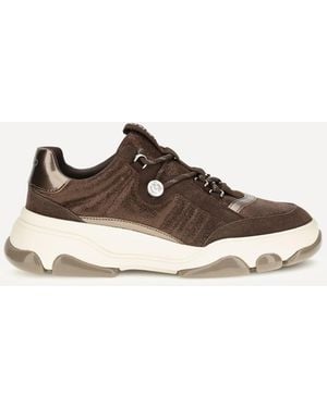 Pinko Athena Suede Sneakers - White