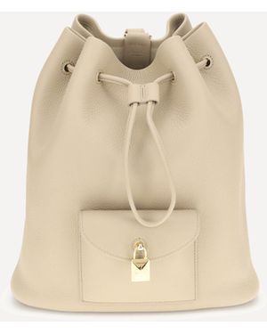 Loro Piana Extra Drawstring L27 Backpack - Natural