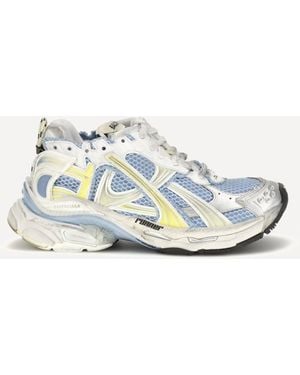 Balenciaga Runner Mesh Sneakers - White