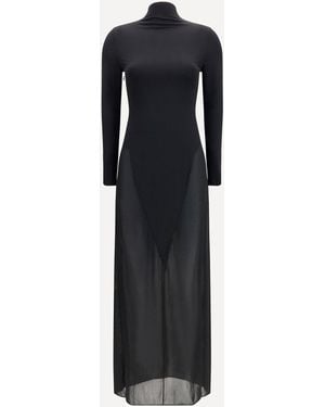 Alaïa Abito Body Conscious - Blu
