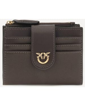 Pinko Wallet With Logo - Black