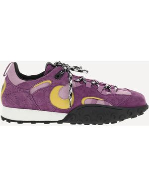 スニーカー MARINE SERRE Woman Sneakers Violet WFW036ARLEA0002 PU20 Marine Serre Sneakers for Women | Online Sale up to 58% off