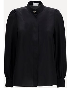McQueen Camicia Wishbone - Nero