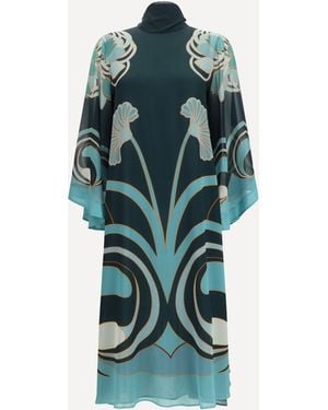 La DoubleJ Magnifico Midi Dress - Blue