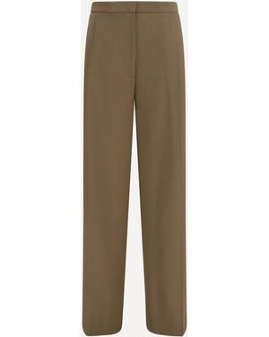 Lardini Pleated Trousers - Natural