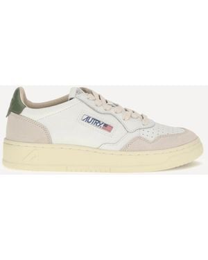 Autry Medalist Low Trainers - Natural