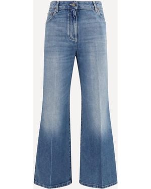 Valentino Straight-Leg Jeans - Blue