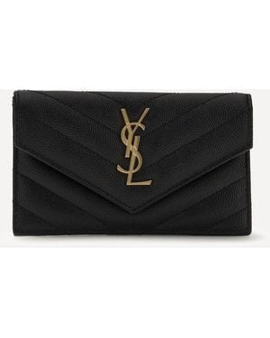 Saint Laurent Porta Carte - Nero