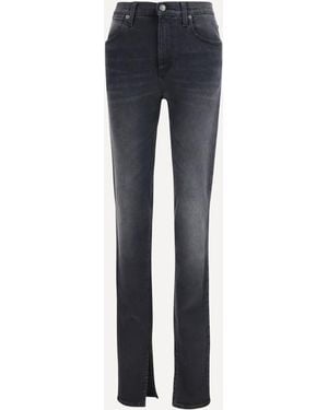 Gucci Skinny Washed Cotton Denim Jeans - Blue