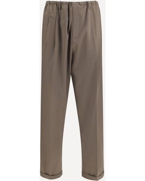 Magliano Pantaloni Baggy Con Elastico - Grigio