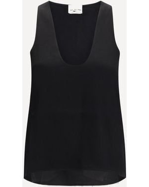 Sa Su Phi Sleevless Top - Black