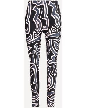PUCCI Leggings With Marmo Print - White