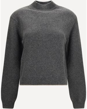 Jacquemus Maglione Girocollo La Maille - Grigio