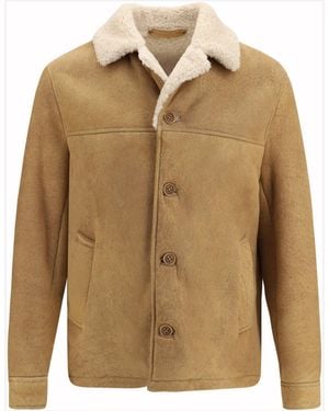 Salvatore Santoro Leather Jacket - Natural