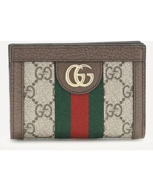 Gucci Small Ophidia Wallet - Gray