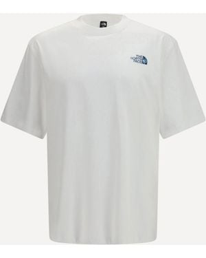 The North Face Liquid Nse Box Oversized Graphic T-Shirt - White