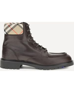 Burberry Rogue Amphibious Ankle Boots - Brown