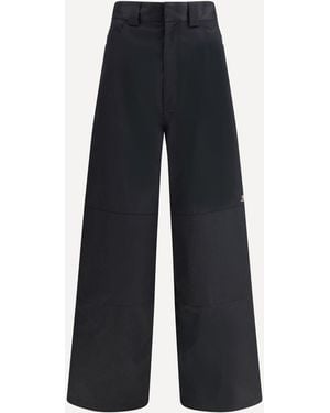 Balenciaga Utility Workwear Trousers - Blue