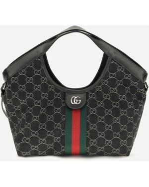 Gucci Borsa Shopping Giglio Mini - Nero