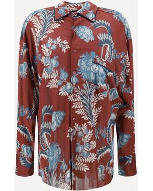 Etro Shirt With Floral Print - White
