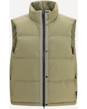 Stone Island Cordura Down Vest - Green
