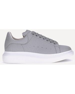 McQueen Leather Sneakers - White