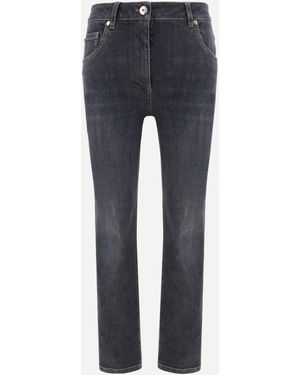 Brunello Cucinelli Skinny Jeans - Blue