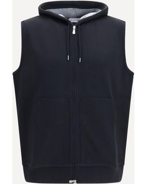 Brunello Cucinelli Cotton Vest - Blue