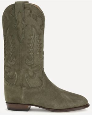 SHILOH HERITAGE Texas Boots - Green