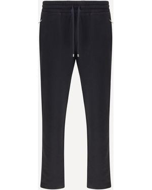 Dolce & Gabbana Pantaloni Della Tuta Logati - Blu