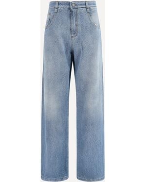 Ermanno Scervino Baggy Jeans - Blue