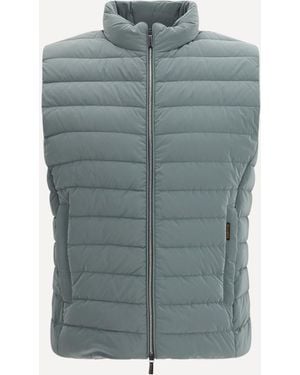 Moorer Calaf-Os Padded Vest - Blue
