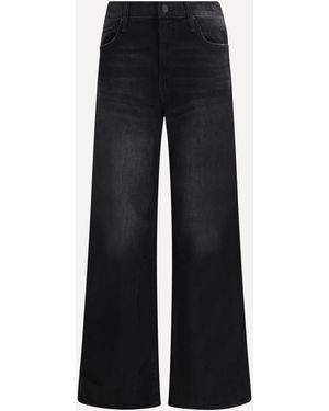 Mother Jeans The Spinner Zip Sneak - Nero