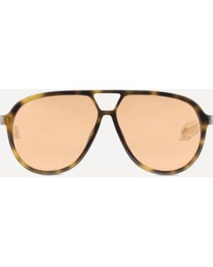 McQueen Navigator Sunglasses - Natural