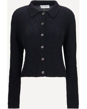 Our Legacy Mazzy Polo Sweater - Blue