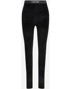 Tom Ford Lustrous Leggings - Black