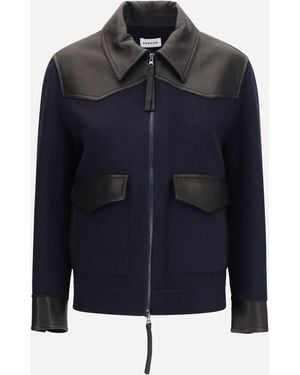 P.A.R.O.S.H. P. A.R. O.S. H. Giacca Con Inserti - Blu