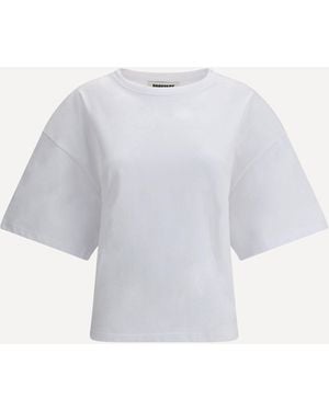 DARKPARK Doyle T-Shirt With Draping - White