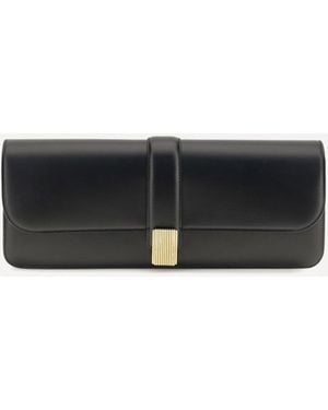 KHAITE Blake Clutch - White