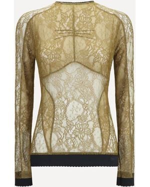 The Attico Top - Green
