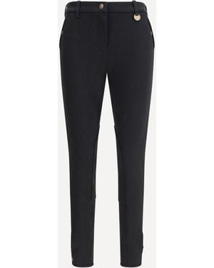 Burberry Pantaloni Jodhpur - Blu